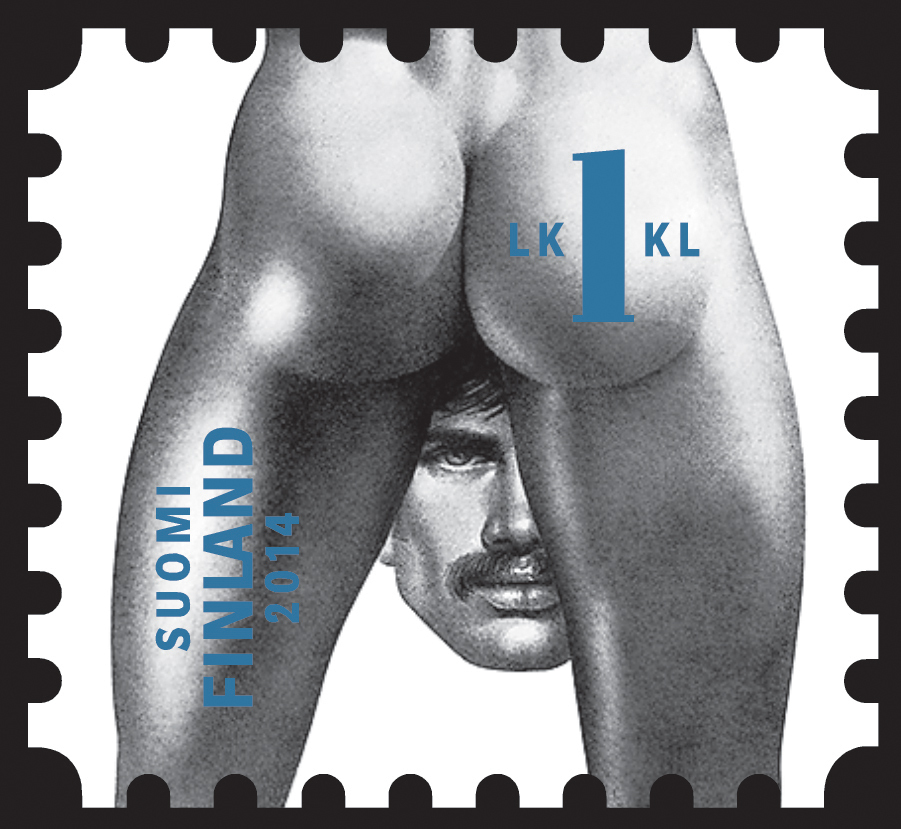 ウホッ！ いい切手…ムキムキ男性を描いたアート切手がフィンランドで発売