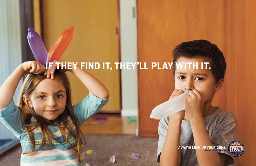 子供がコンドームや大人のおもちゃで遊びまくる…衝撃的な広告が作られた真の目的とは！？