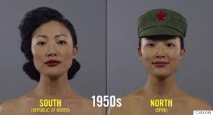 韓国と北朝鮮のメイクはこんなに違う！朝鮮半島100年間の、美の変遷を再現した動画