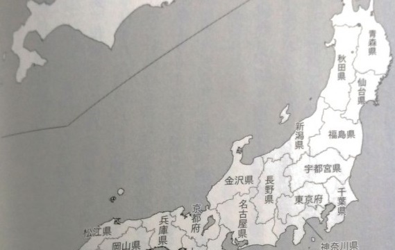 都道府県は半数近く消滅予定だった！？明治時代の古地図が話題