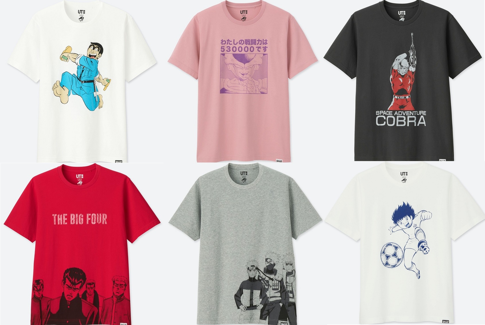 ユニクロ「UT」が創刊50周年の週刊少年ジャンプとコラボ！計30作品をTシャツデザインに採用
