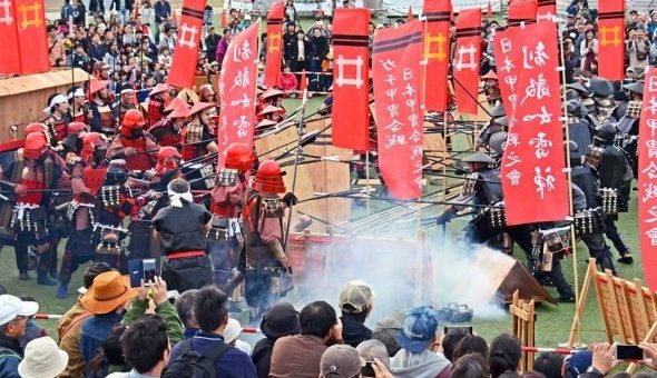 戦国時代好きは必見 ガチ甲冑合戦 桶狭間の戦い が清須城で開催 中2イズム