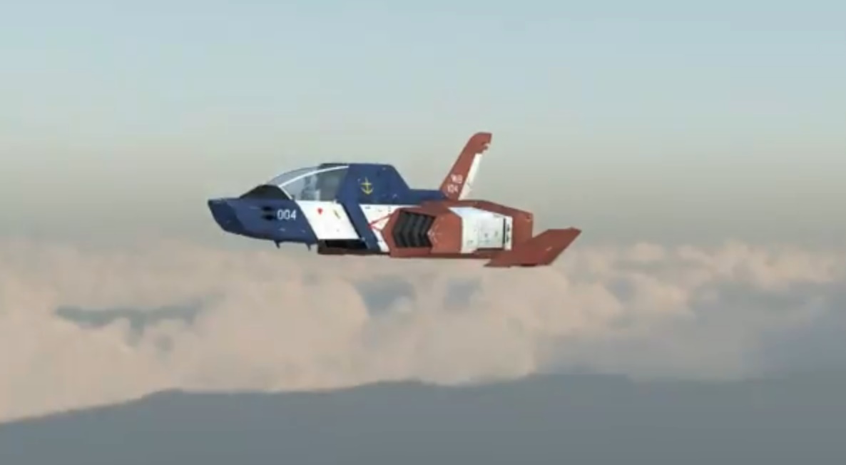 コア・ファイターの飛行を再現！ガンダムファン驚愕クオリティな３DCG動画