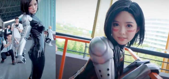 ガリィそっくり 中国人コスプレイヤー622の 銃夢 コス動画がcg超えと話題 中2イズム