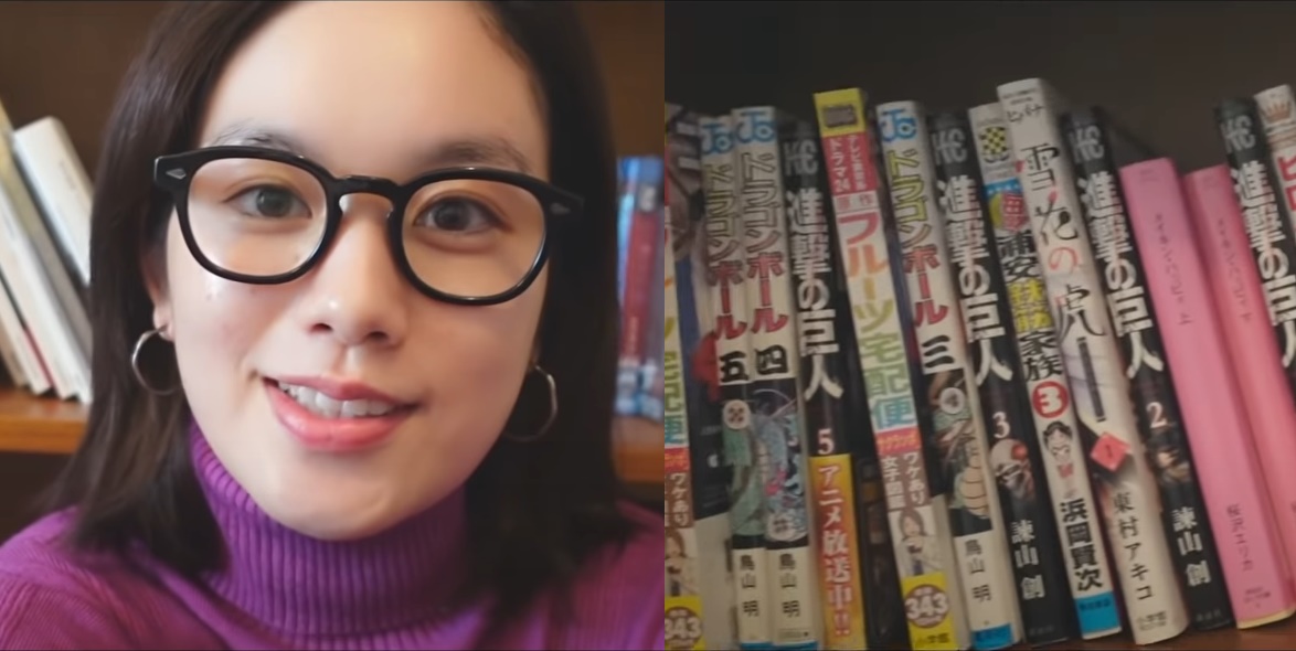 筧美和子がYouTubeで自宅本棚を紹介！ラーメン屋の本棚みたいで親近感がわくと話題