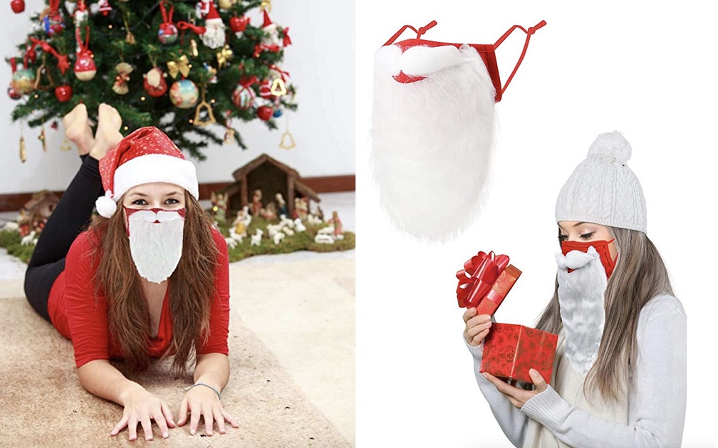 白髭を再現！「サンタクロースになりきれるフェイスマスク」が海外で人気