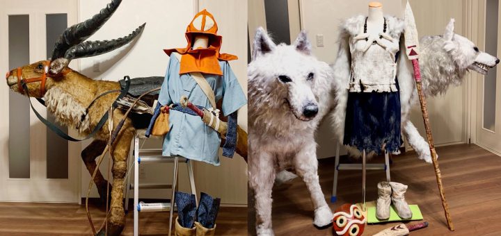 もののけ姫 アシタカ サン衣装と乗れるヤックル 山犬を自作 強者コスプレイヤー現る 中2イズム